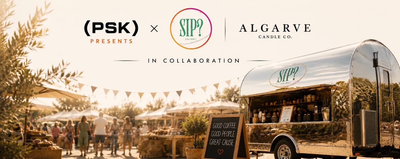 Summer Market and Party supporting Portimão Soup Kitchen with SIP Algarve and Algarve Candle Co